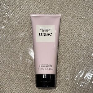 Victoria's Secret Tease Lotion in Pale Pink with Black Cap